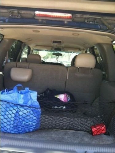 Red de carga de malla organizadora estilo piso maletero trasero para GMC ENVIADOY 2002-2009 nueva Foto 2 de 4