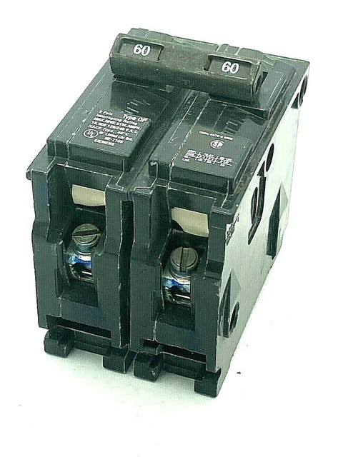 Siemens Q260 60 Amp 2 Pole 240v Circuit Breaker for sale online