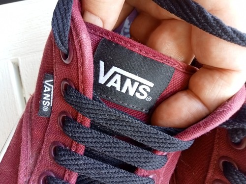Vans Atwood scarpette uomo casual con lacci tg.40 bordeaux usato ottimo skate - Foto 6 di 20