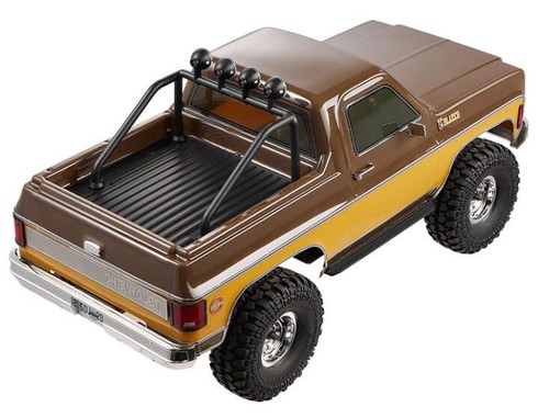 RC 1/10 FCX10 LKW CHEVY K5 BLAZER 4X4 *RTR* V2 *2-SPEED* -SCHWARZ- - Bild 6 von 24