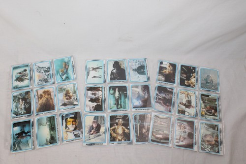 Complete Set of Star Wars Empire Strikes Back Series 1-3 Topps Trading Cards - Picture 9 of 14