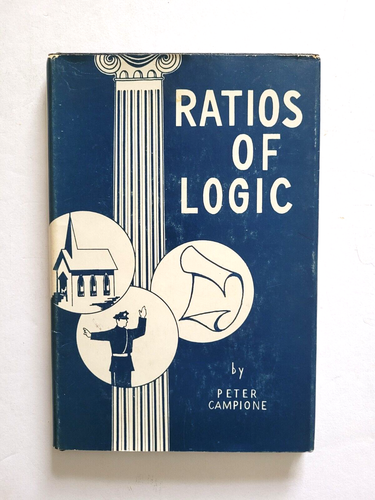 VERHÄLTNISSE DER LOGIK - PETER SAMPE - HC/DJ - 1957 - MATHEMATISCHE LOGIK - SIGNIERT