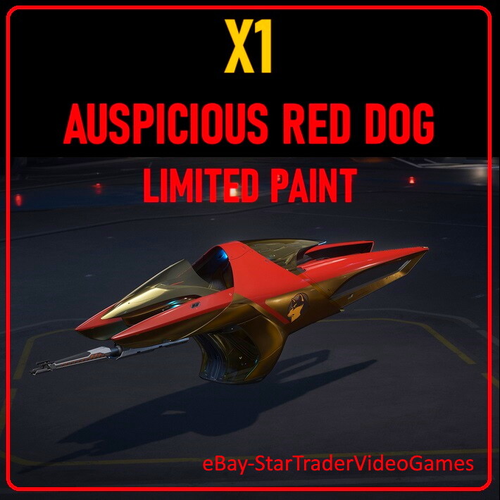 STAR CITIZEN PAINTS - ORIGIN 2954 AUSPICIOUS RED LIMITED
