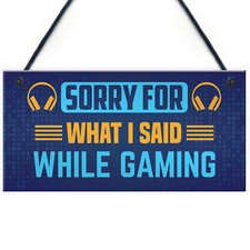 Gaming Sign For Games Room Bedroom Gamer Gift Gaming Bedroom Accessories Gift