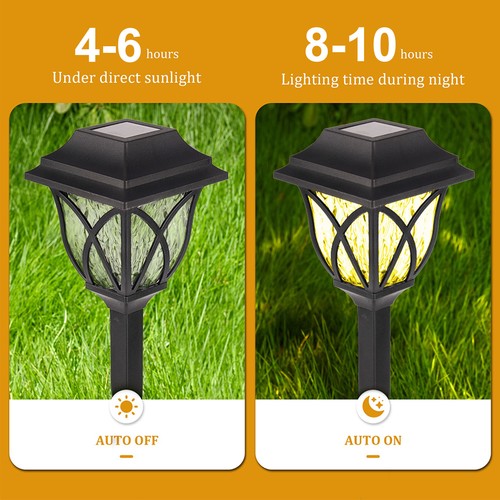 6X LED Solar Laterne Gartenleuchte Gartenlampe Solarleuchte Solarlampe Terrasse - Bild 3 von 23