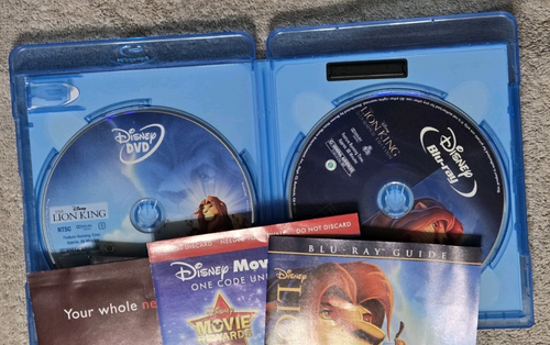 WALY DISNEY - THE LION KING - BLU RAY & DVD COMBO - 1994 - JONATHAN TAYLOR - Picture 3 of 4