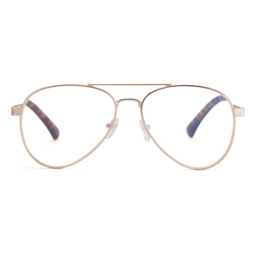 EYE ZOOM 2 Pack Aviator Style Blue Light Blocking Reading Glasses for men women - Picture 26 of 30