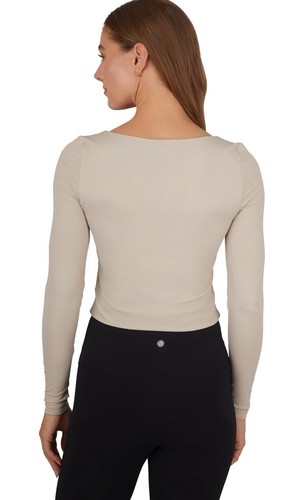 90 Degree By Reflex Damen 2er Pack Contour Olivia Square Neck Cropped Top Gr. XL - Bild 2 von 7