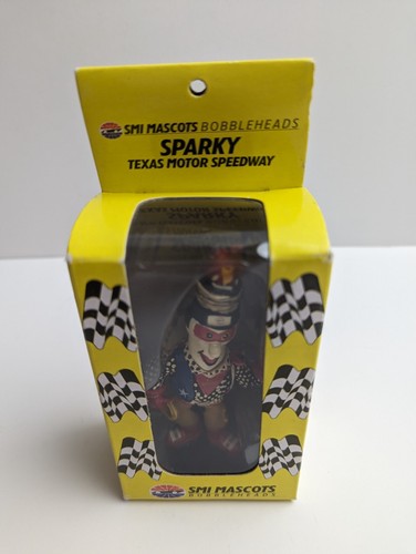 SMI Mascots Bobblehead Texas Motor Speedway Sparky New Mascots New - Picture 5 of 8