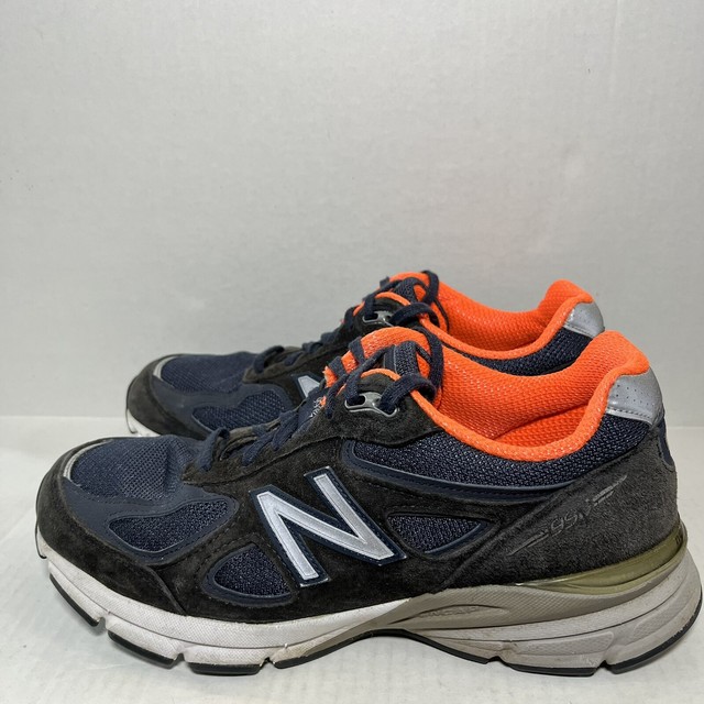 New Balance 990v4 Navy Orange for sale 