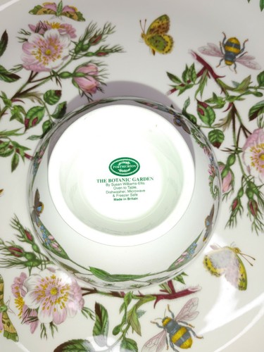 VINTAGE Portmeirion Botanic Garden 13-1/2 Platter Circa 1972 with matching bowl - Picture 7 of 12