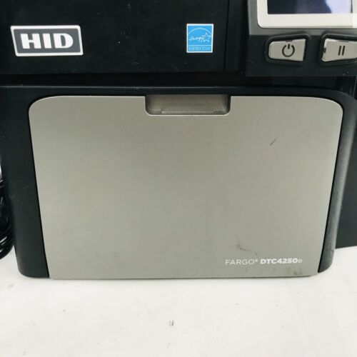 FARGO DTC4250E ID Card & Badge Printer, Untested, Powers On, Sold As Is - Picture 4 of 17