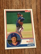 1983 TOPPS TRADED TOM SEAVER NY METS! NM-MT OR BETTER! Fresh From A Set SHARP