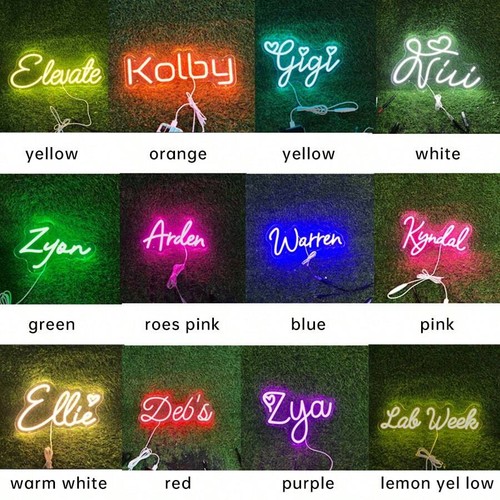 Custom Led Neon Sign Room Decor, Personalized Wedding Neon Sign-Lightning Deals - Picture 62 of 100