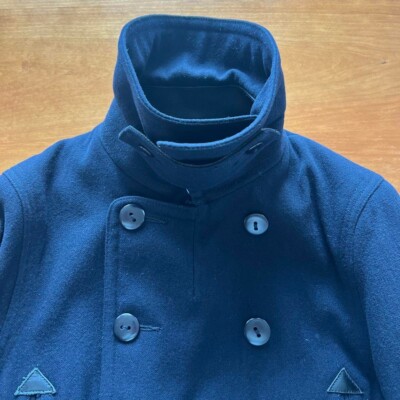Nigel Cabourn Military Pea Coat Jacket Blouson Men Size 48