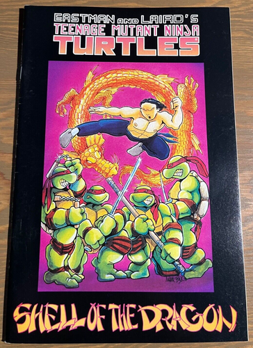 TEENAGE MUTANT NINJA TURTLES #18 COLOR REPRINT 1990 - SHELL OF THE DRAGON - MINT - Picture 1 of 2