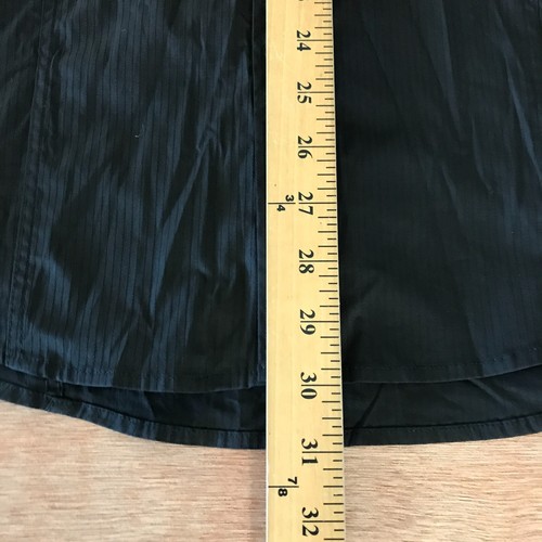 Camisa 7 Diamonds Heaven's Pearls Hombre XL Negra Bolsillo Abotonado Manga Larga Nueva con Etiquetas - Imagen 8 de 15