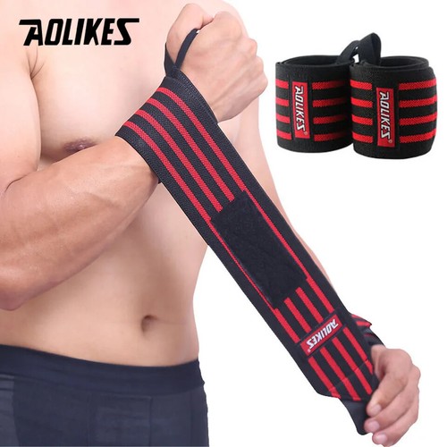 1Pair Wristband Wrist Support Weight Lifting Training Wrist Support Brace Straps - Picture 23 of 28