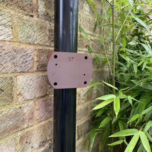Ring Spotlight Cam Pro Plus Wired & Floodlight Cam Downpipe Mounting Bracket - Picture 8 of 14
