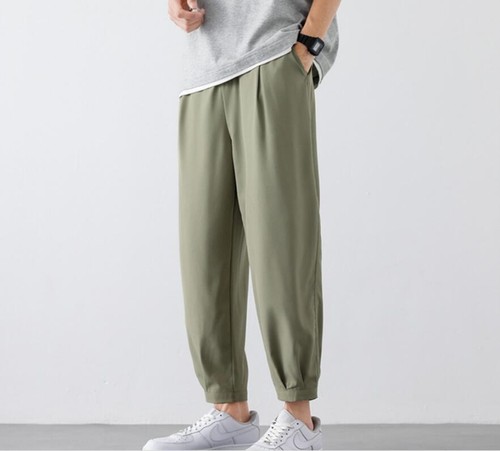 New Men's Lightweight Sweatpants Loose Trousers Athletic Gym Yoga Pants Ice Silk - Picture 17 of 34