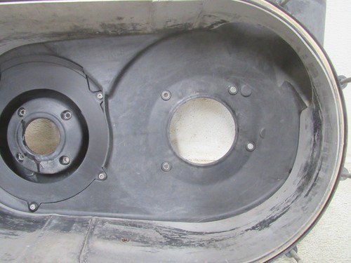 19 CAN-AM MAVERICK X3 MAX TURBO R 72" INNER CLUTCH COVER DRIVE GUARD OEM #3100 - Picture 3 of 9