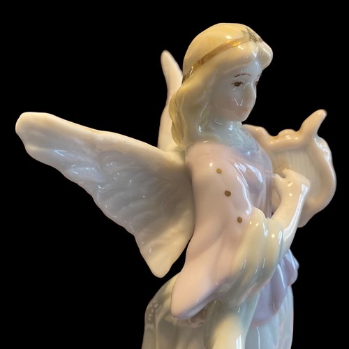 angel playing harp figurine - Picture 10 of 15