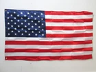 UNITED STATES FLAG 3' x 5' in SATIN - USA - US - AMERICAN FLAGS 90 x 150 cm - BA
