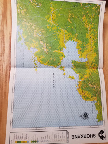 Harnworld Pilot's Almanac All 4 maps Columbia Games SC - Imagen 2 de 5