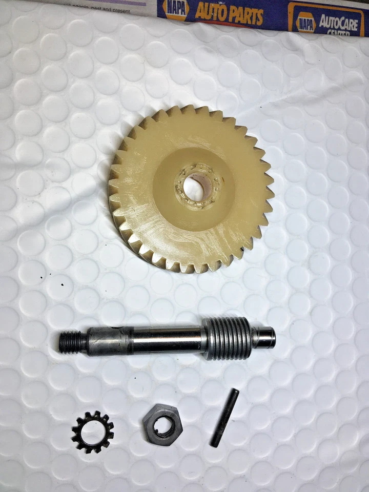 Yamaha HS1 1970 bomba transmisión eje engranaje gusano 132-13175-01-00 132-13178-01-00 pasador Foto 3 de 4