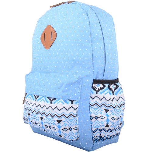 Damas/Mujeres Mochila Multi Patrón de Lona Mochila Set de Viaje de 3 Piezas - Imagen 32 de 37