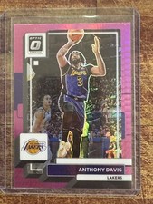 2022-23 Panini Donruss Optic #122 Anthony Davis Pink Hyper Prizm Lakers
