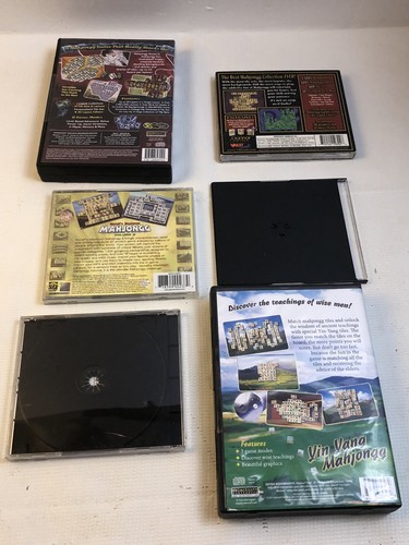 LOT Of 6 MAHJONGG Escape Collection Vol 3 Ultimate 5 10 Yin Yang Staxx Win XP - Picture 10 of 12
