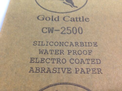 WET/DRY SANDPAPER SHEETS 9"X11" -CHOICE OF GRIT AND QUANTITY - Picture 176 of 252