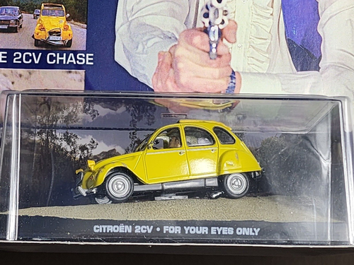 Citroen 2CV Diecast James Bond Car Collection Issue 5 For Your Eyes Only - Picture 3 of 3