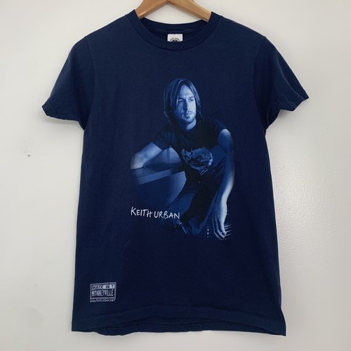 T-shirt piccola Keith Urban Monkeyville novembre dicembre 2005 Be Here Tour donna blu navy - Foto 3 di 5