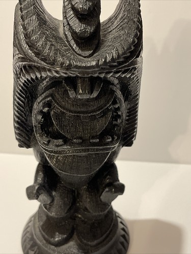 Vintage Cocojoe's Hawaii "Winner Tiki" Genuine Lava Tiki - Picture 6 of 21