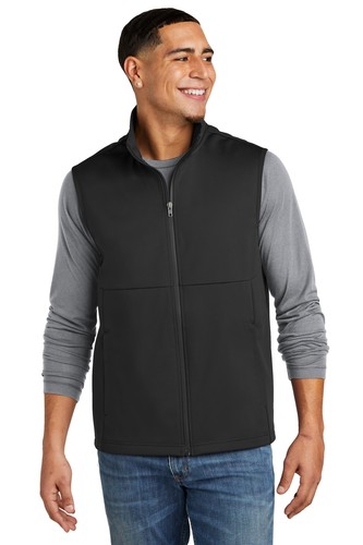 Sport-Tek ST981 Mens Sleeveless Soft Shell Stylish Vest - Picture 2 of 4