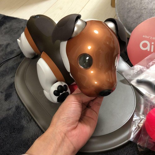 Sony AIBO ERS-1000 Chocolate edition Robot Dog Pet Brown Japan w 期限間近激安 SONY aibo ERS-1000 キャラクターグッズ