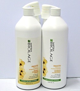Biolage-Smooth-Proof-Shampoo-Conditioner-33-8-oz-Liter-Duo-Set-w-PUMPS-Matrix