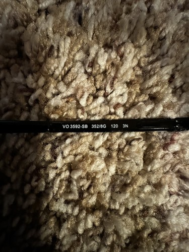 Authentic Vogue VO 3592-SB 352/8G Black w/Crystals Sunglasses BLACK CASE NWOT - Picture 5 of 10