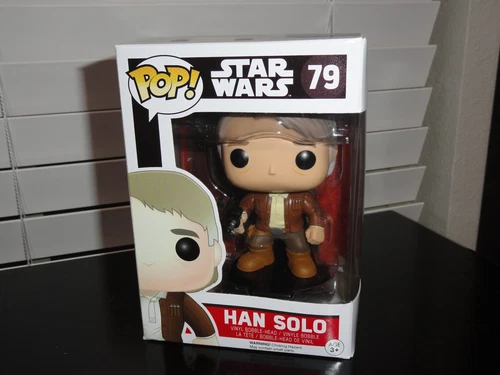 FUNKO POP! STAR WARS HAN SOLO THE FORCE AWAKENS #79 (BOX NOT MINT)