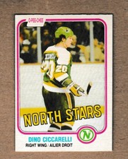 Dino Ciccarelli OPC Rookie hockey card # 105