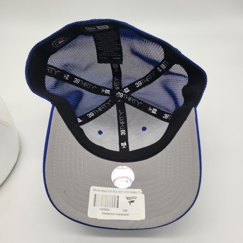 Toronto Blue Jays Blue New Era 39Thirty Stretch Fit Size S/M Hat Cap Mesh Back - Picture 6 of 8