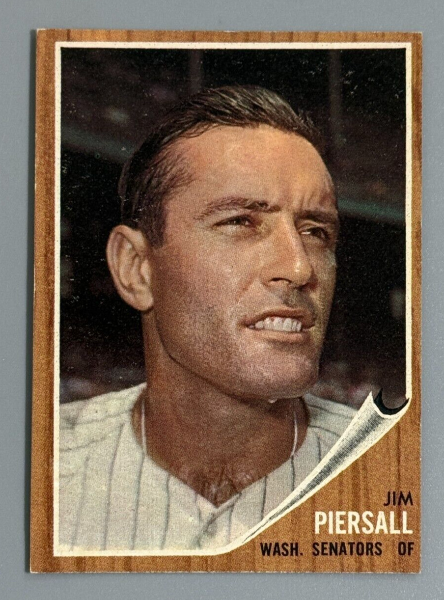 1962 Topps #90 Jim Piersall - VG/EX