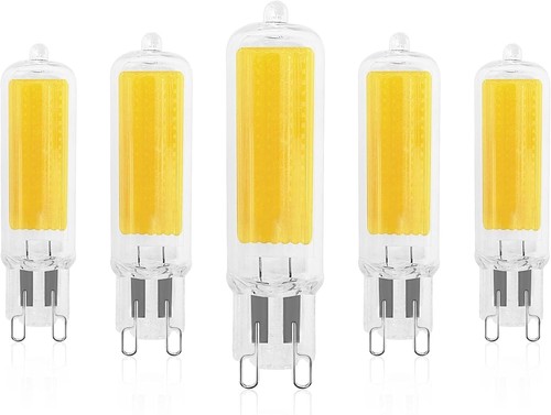 Dimmable Cool White G9 LED Bulbs - 450 Lumens, 5 Pack, Ideal for All Fixtures - Picture 3 of 8