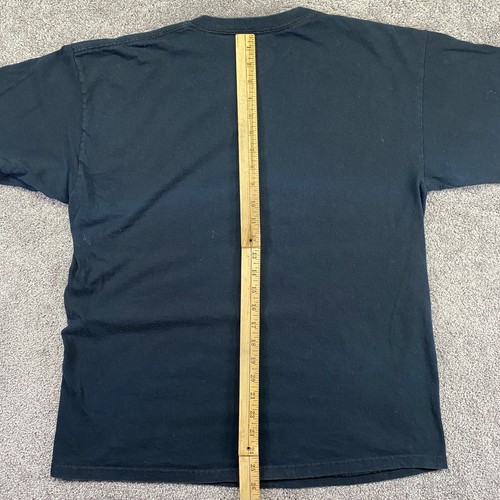 Camisa Sinist3r Marca Para Hombre Grande Negra Cuello Redondo Siniestra Espada Banda Sheild Camiseta - Imagen 8 de 10