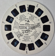 1969 View-Master NASA's Manned Spacecraft Center Houston Texas Reel A4251