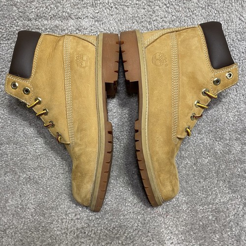 Timberland Classic Genuine Leather Wheat Boots Toddler Size 5M 12809 - Picture 3 of 10