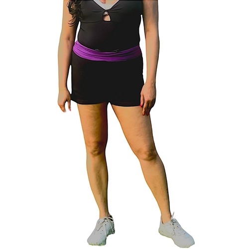 2er-Pack Damen-Sicherheitsshorts Fitness Yoga Radfahren Größen 6-24 Stretch Sportbekleidung - Bild 6 von 20
