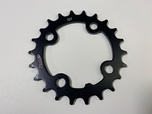 BICYCLE CHAINRING 22T 64mm ALLOY CHAINRING 4 ARM FOCUS - Picture 1 of 1